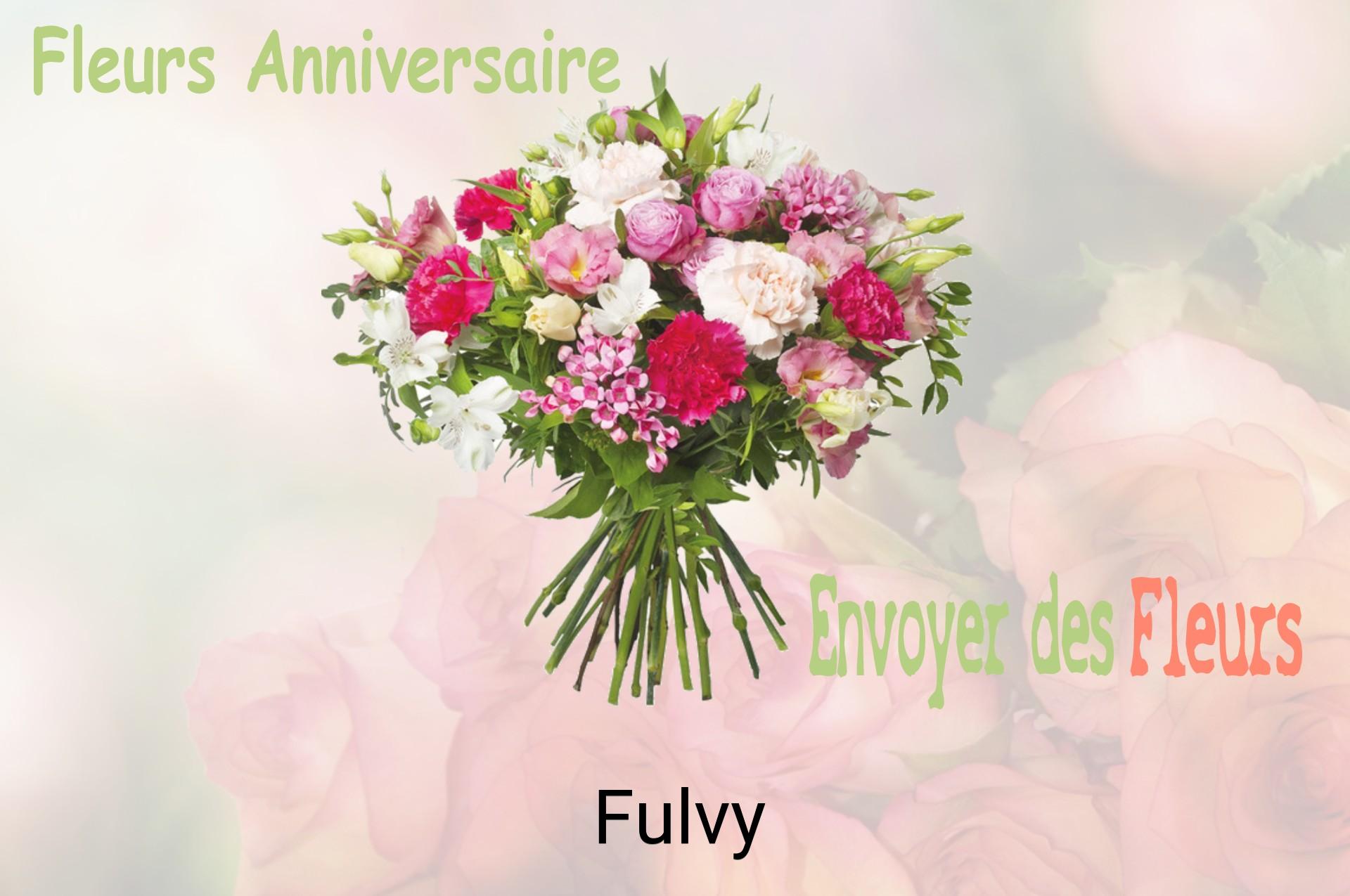 Bouquet de fleurs d’anniversaire livré à Fulvy